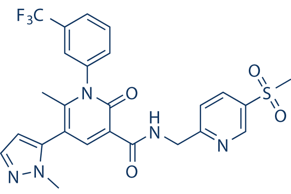 Alvelestat (AZD9668) Chemical Structure