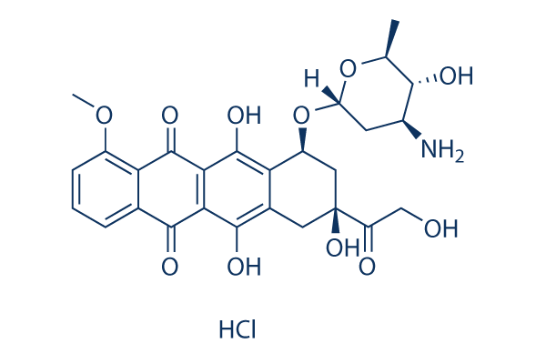 Epirubicin HCl Chemical Structure