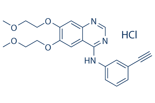 Erlotinib HCl Chemical Structure