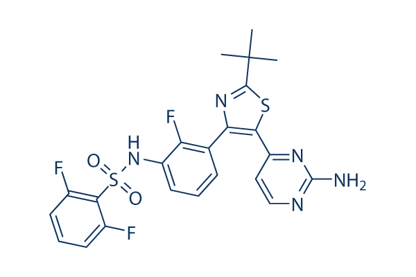 Dabrafenib Chemical Structure