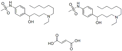 Ibutilide Fumarate Chemical Structure
