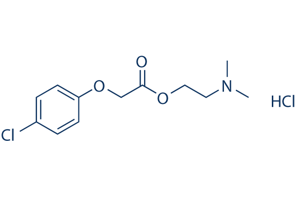 Meclofenoxate (Centrophenoxine) HCl Chemical Structure