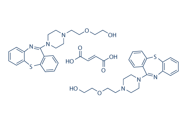 Quetiapine (ICI-204636) fumarate Chemical Structure