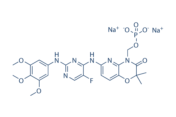 Fostamatinib (R788) disodium Chemical Structure