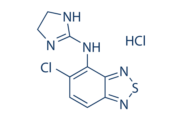 Tizanidine HCl Chemical Structure