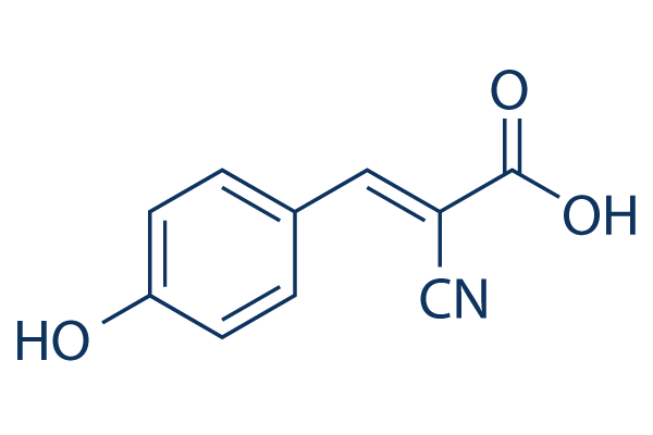 α-cyano-4-hydroxycinnamic acid(α-CHCA) Chemical Structure