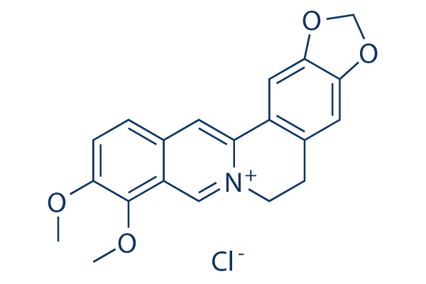 Berberine chloride Chemical Structure