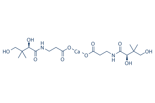 Calcium D-Panthotenate Chemical Structure