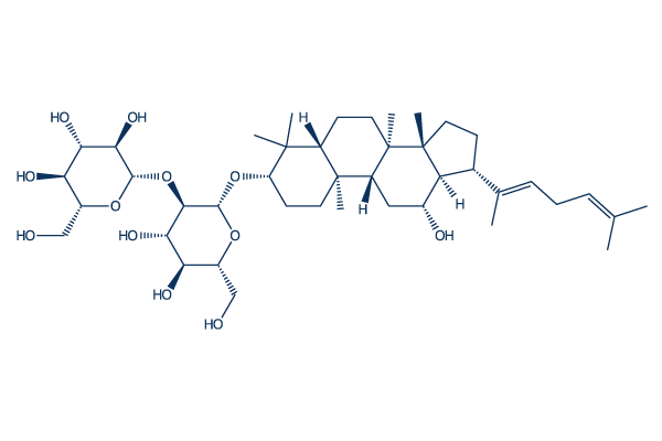 Ginsenoside Rg5 Chemical Structure