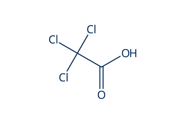 Trichloroacetic acid Chemical Structure