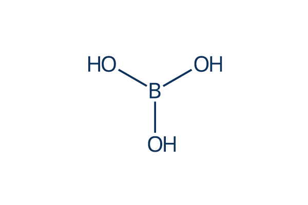 Orthoboric acid Chemical Structure