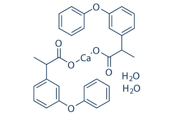 Fenoprofen calcium hydrate Chemical Structure