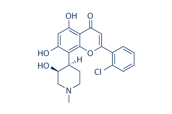 Flavopiridol (Alvocidib) Chemical Structure