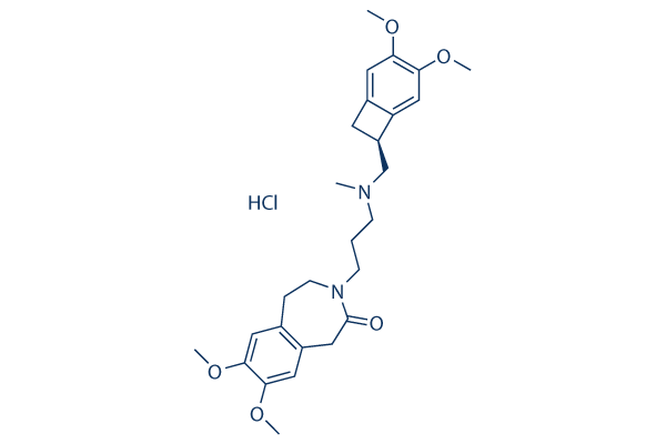Ivabradine HCl Chemical Structure