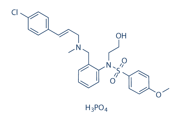 KN-93 Phosphate Chemical Structure