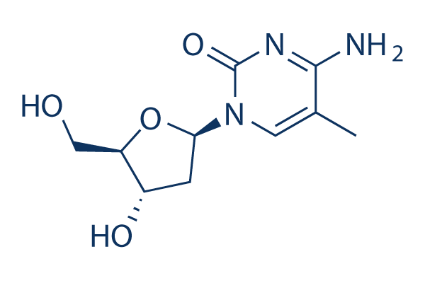 5-Methyl-2'-deoxycytidine Chemical Structure