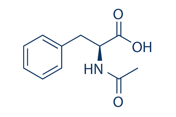 N-Acetyl-L-phenylalanine Chemical Structure