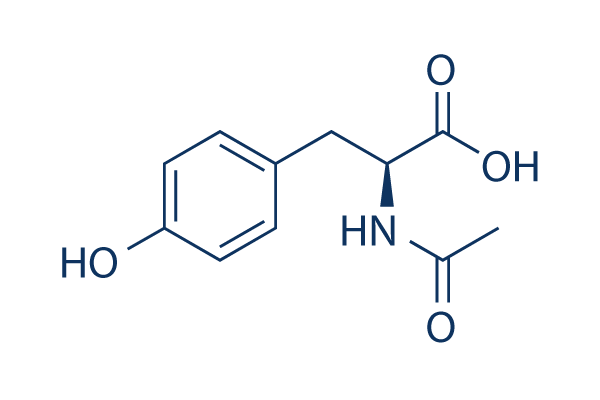 N-Acetyl-L-tyrosine Chemical Structure