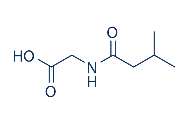 N-Isovaleroylglycine Chemical Structure