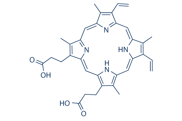 Protoporphyrin IX (PPIX) Chemical Structure