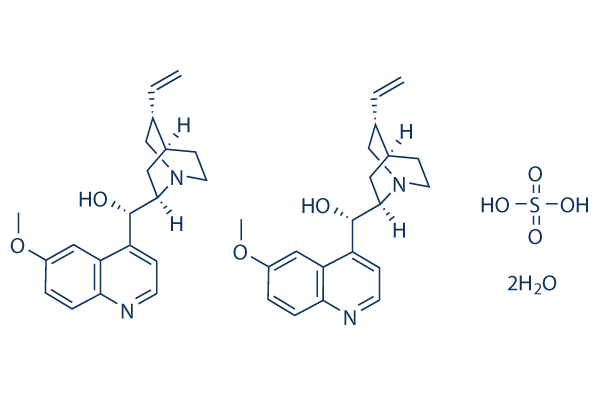 Quinidine hemisulfate hydrate Chemical Structure