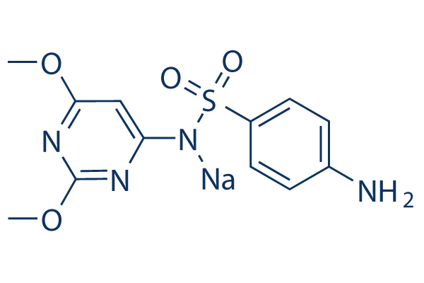 SulfadiMethoxine sodium Chemical Structure