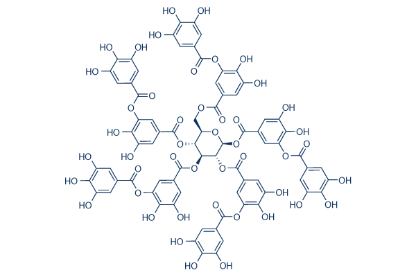 Tannic acid Chemical Structure