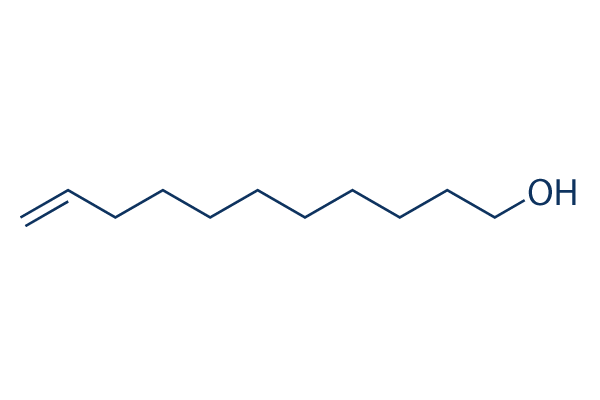 10-Undecen-1-ol Chemical Structure