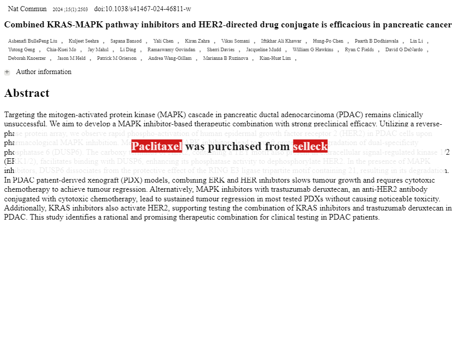 Microtubule Associated抑制剂 | Microtubule Associated Inhibitor