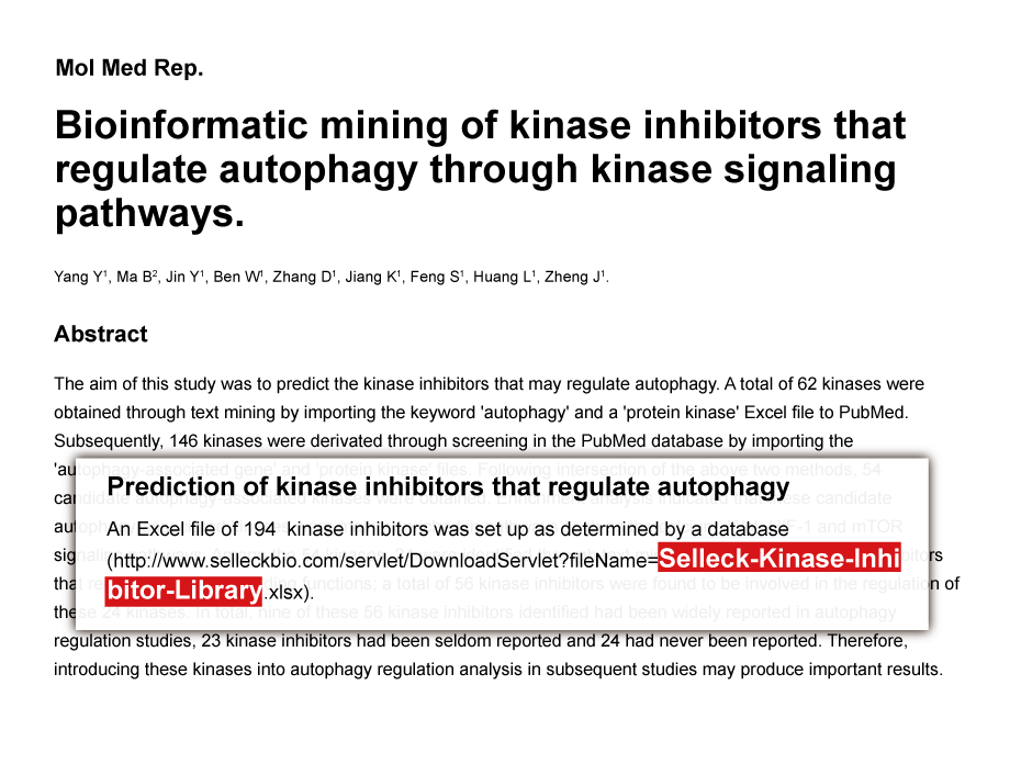 Inhibitor Library 激酶抑制剂分子库 | 96/384孔板 | 分子库/高通量筛选