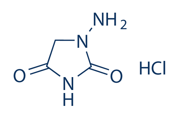 1-Aminohydantoin Hydrochloride Chemical Structure