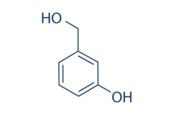 3-Hydroxybenzyl alcohol Chemical Structure