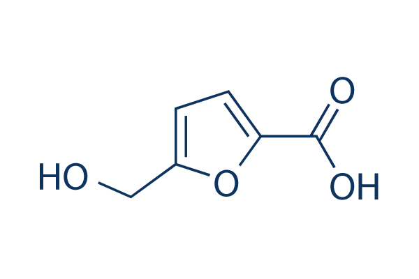 5-Hydroxymethyl-2-furancarboxylic acid Chemical Structure