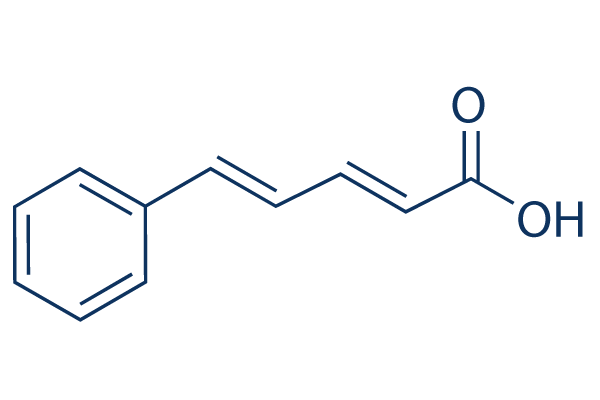5-Phenyl-2,4-pentadienoic acid Chemical Structure