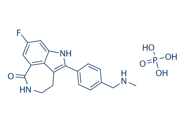 Rucaparib (AG-014699) phosphate Chemical Structure