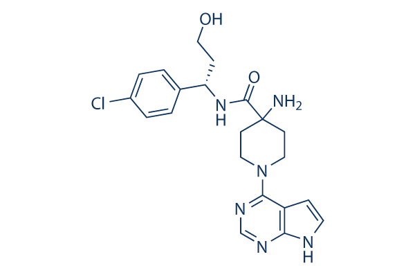 Capivasertib (AZD5363) Chemical Structure