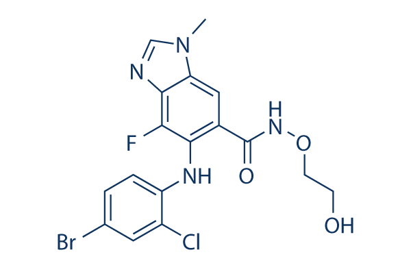 Selumetinib (AZD6244) Chemical Structure