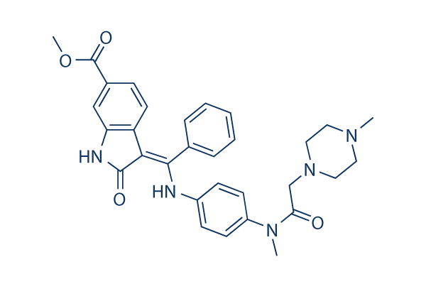 Nintedanib (BIBF 1120) Chemical Structure