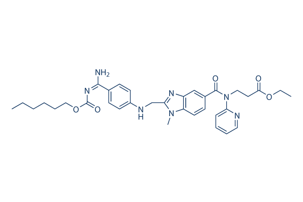 Dabigatran (BIBR-1048) etexilate Chemical Structure