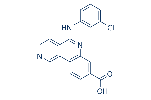 Silmitasertib (CX-4945) Chemical Structure