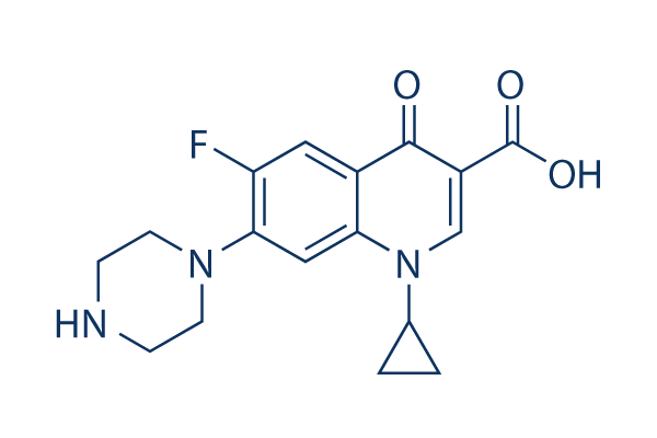 Ciprofloxacin Chemical Structure