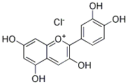 Cyanidin Chloride Chemical Structure