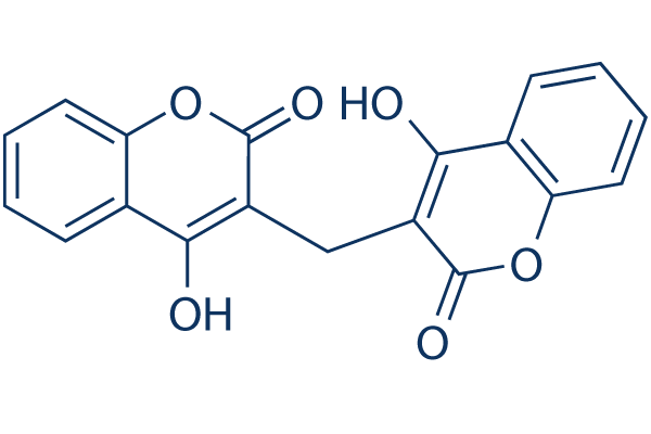 Dicoumarol Chemical Structure