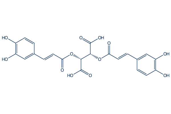 Chicoric acid Chemical Structure