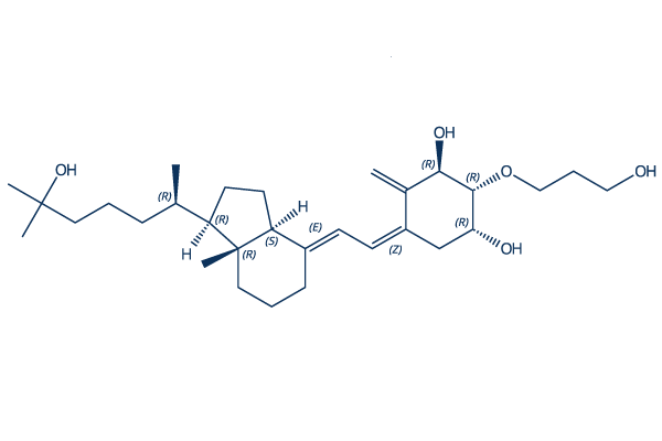 Eldecalcitol Chemical Structure