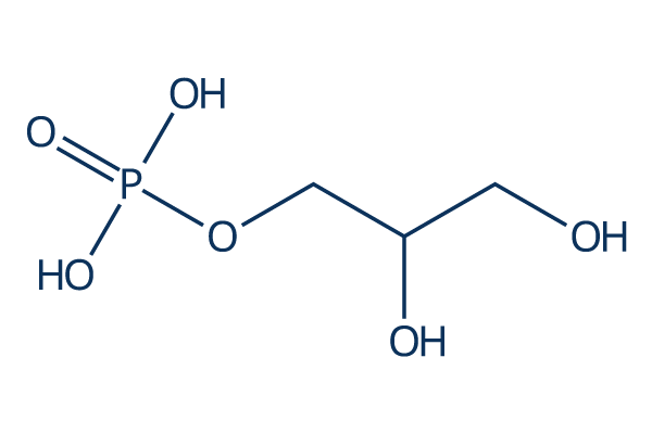 Glycerophosphoric acid Chemical Structure