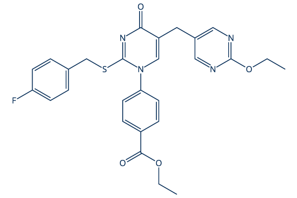 GW-1100 trifluoroacetate salt Chemical Structure