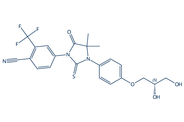 Rezvilutamide Chemical Structure