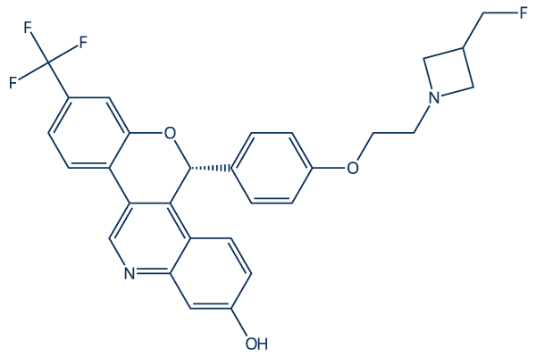 Imlunestrant Chemical Structure