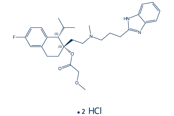 Mibefradil dihydrochloride Chemical Structure